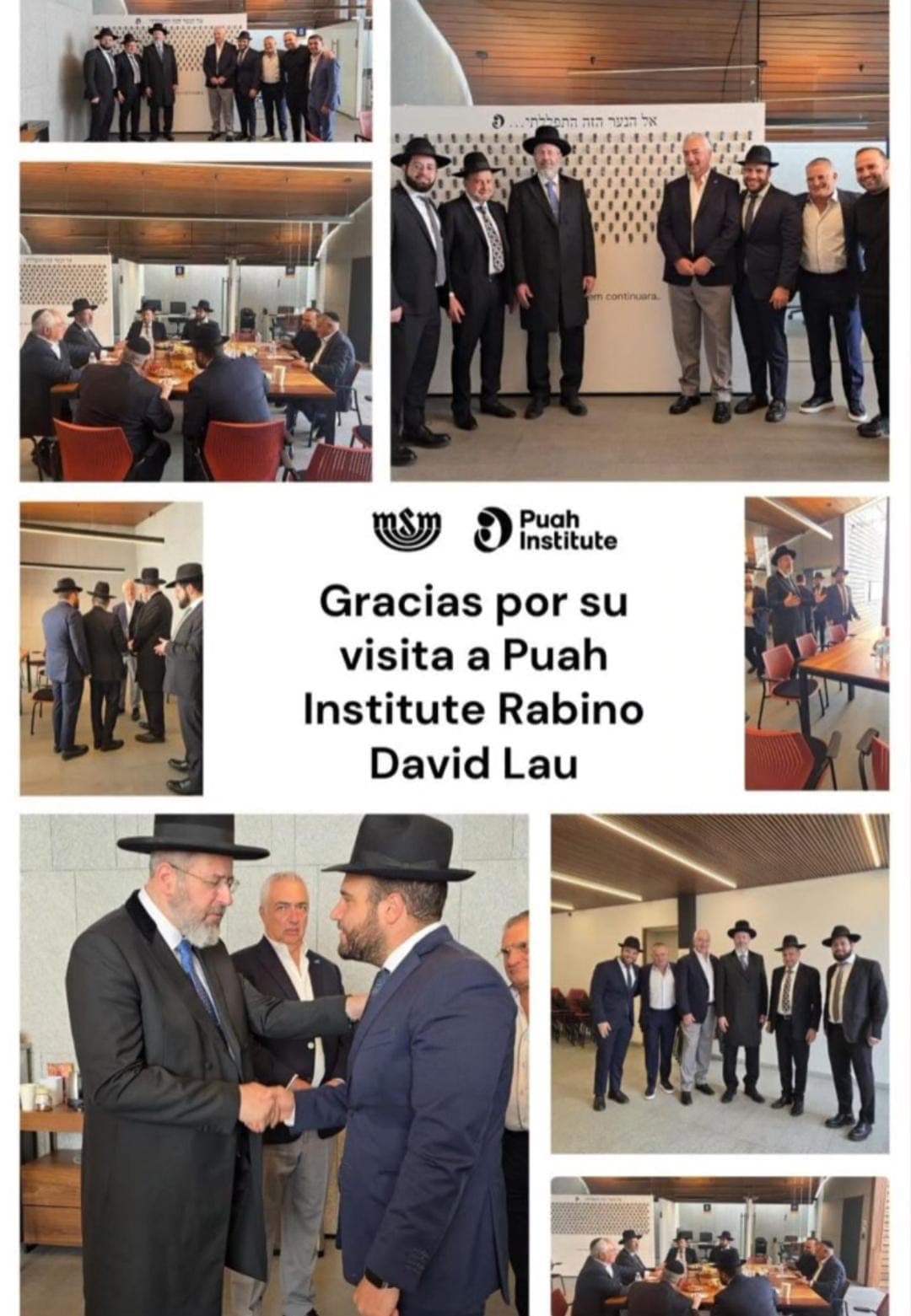 Video. Rab David Lau en Majón Puah