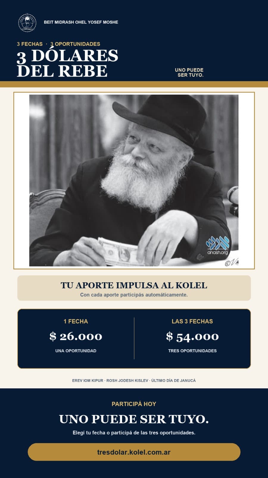 Uno puede ser tuyo